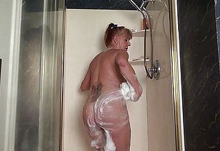 Mature Doll In the Shower