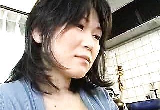 Lustful japanese housewife has a man rod wringing Wooly fuckbox Sore fo